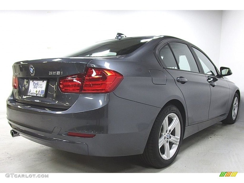 2015 3 Series 328i xDrive Sedan - Mineral Grey Metallic / Black photo #5