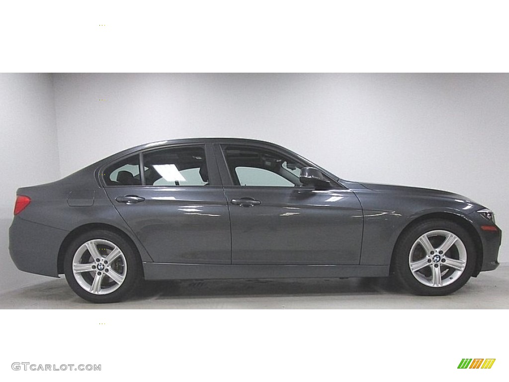 2015 3 Series 328i xDrive Sedan - Mineral Grey Metallic / Black photo #6