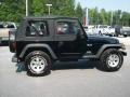 2005 Black Jeep Wrangler X 4x4  photo #7