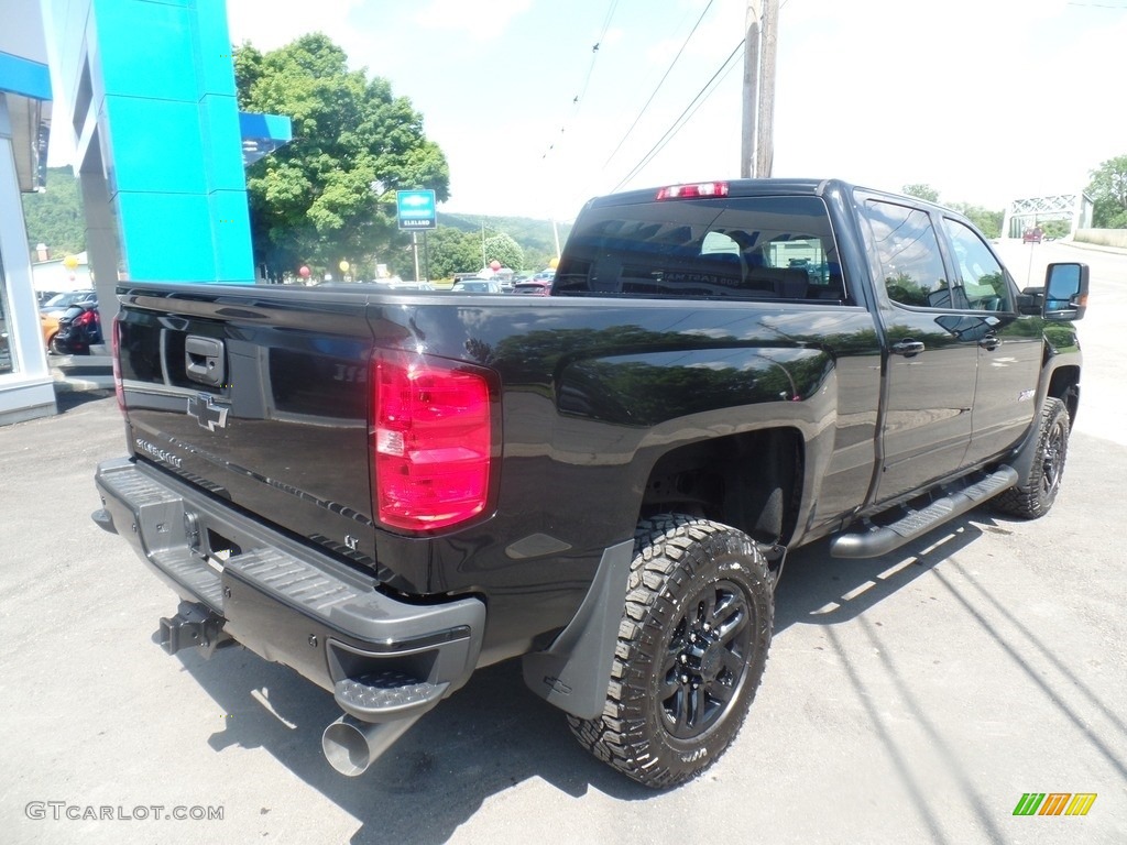 Black 2019 Chevrolet Silverado 2500HD LTZ Crew Cab 4WD Exterior Photo #128300428