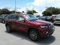 2018 Velvet Red Pearl Jeep Grand Cherokee Limited  photo #7