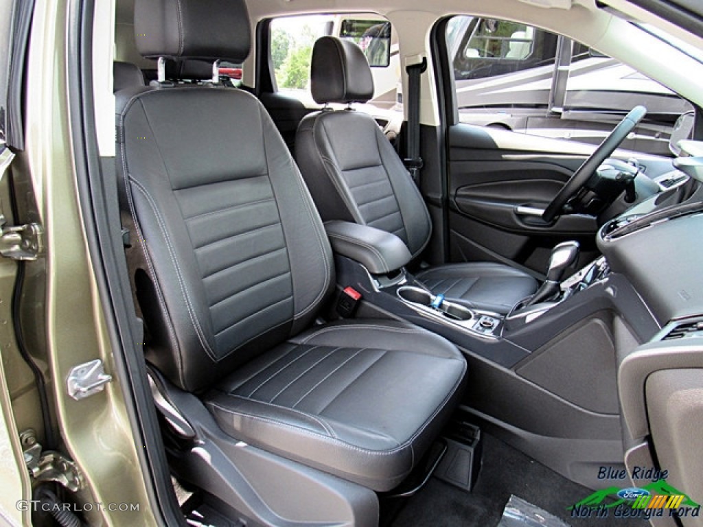 2014 Escape Titanium 2.0L EcoBoost - Ginger Ale / Charcoal Black photo #11
