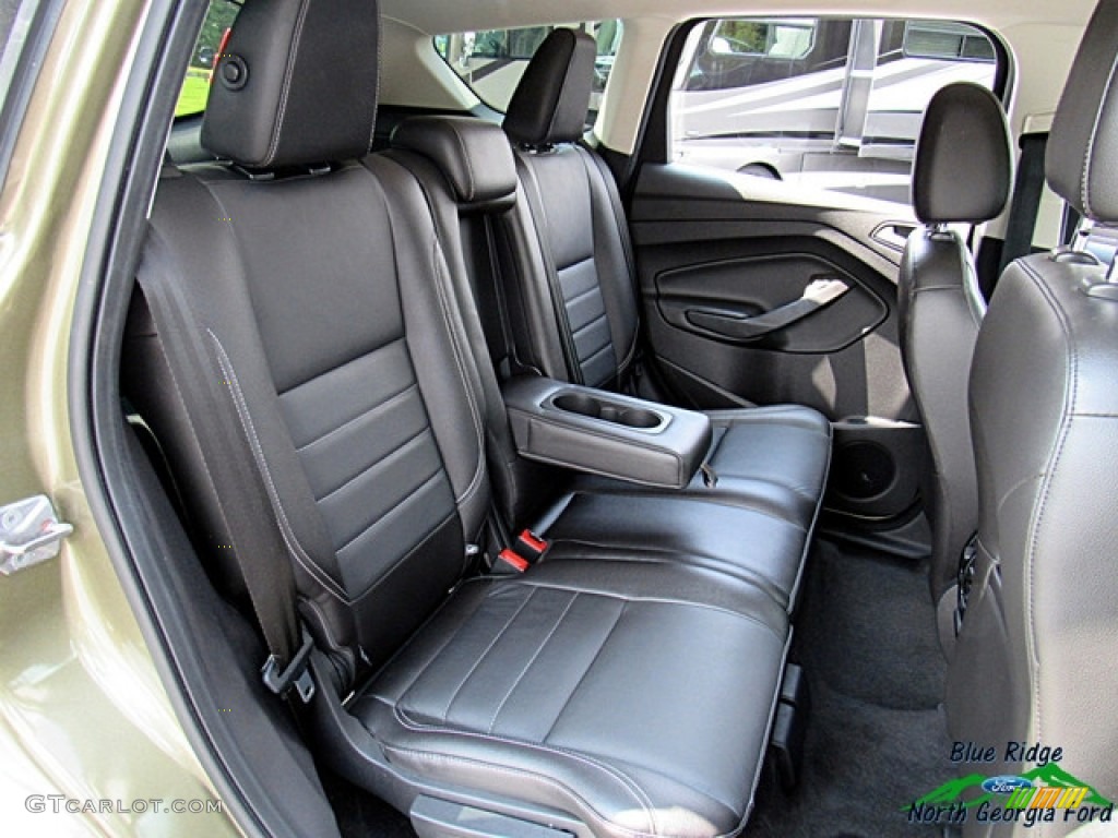 2014 Escape Titanium 2.0L EcoBoost - Ginger Ale / Charcoal Black photo #12