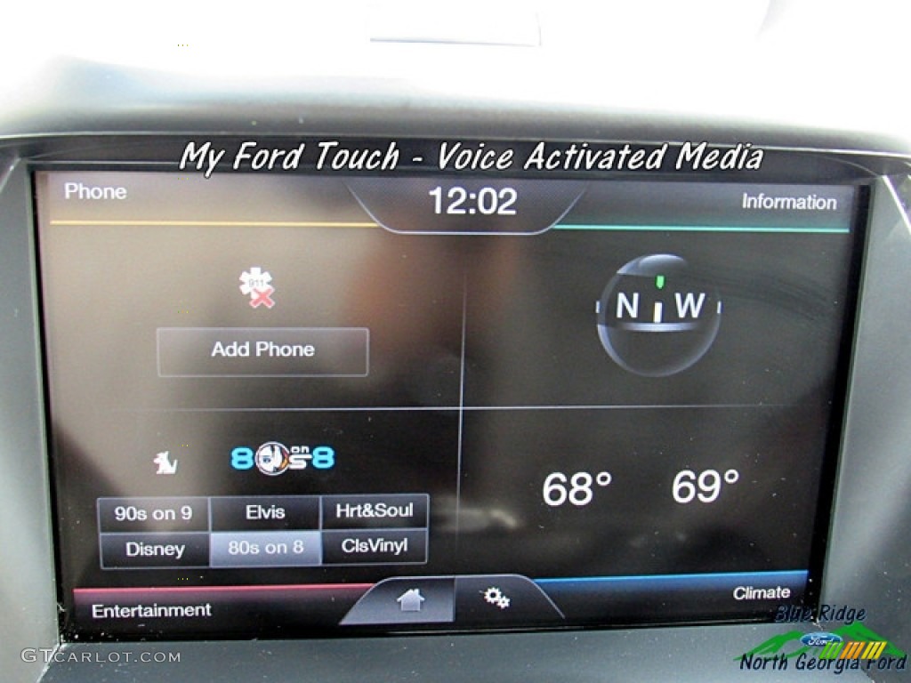 2014 Escape Titanium 2.0L EcoBoost - Ginger Ale / Charcoal Black photo #18
