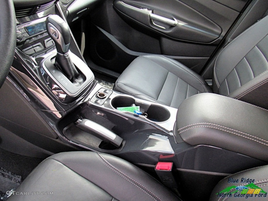 2014 Escape Titanium 2.0L EcoBoost - Ginger Ale / Charcoal Black photo #21