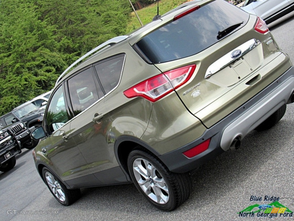 2014 Escape Titanium 2.0L EcoBoost - Ginger Ale / Charcoal Black photo #33