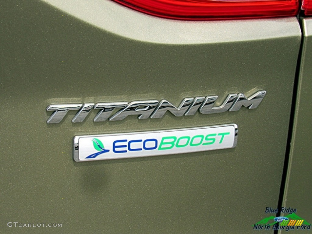 2014 Escape Titanium 2.0L EcoBoost - Ginger Ale / Charcoal Black photo #34