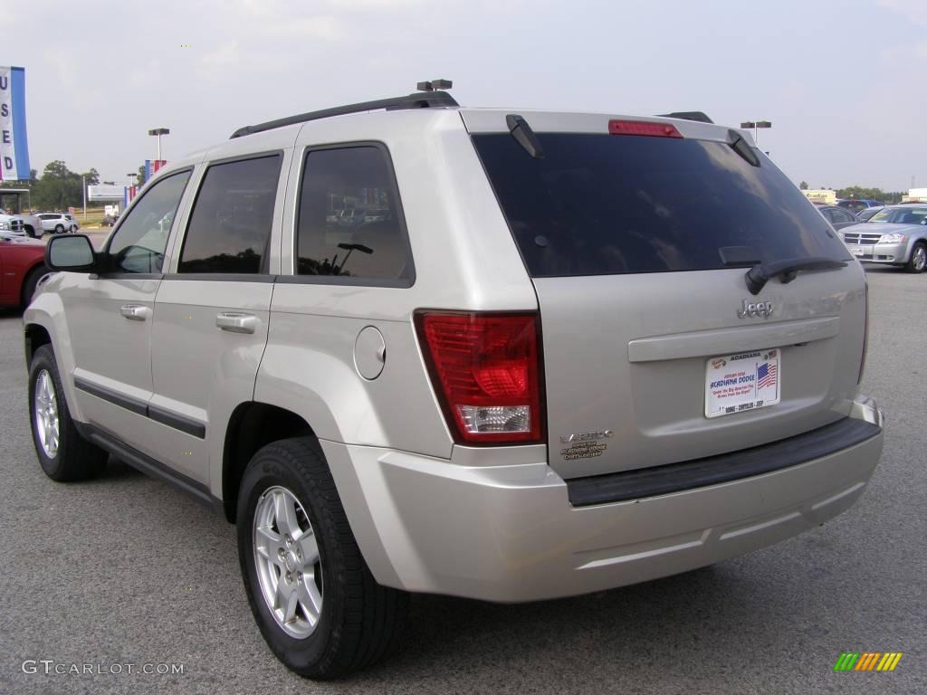 2007 Grand Cherokee Laredo - Light Graystone Pearl / Khaki photo #5