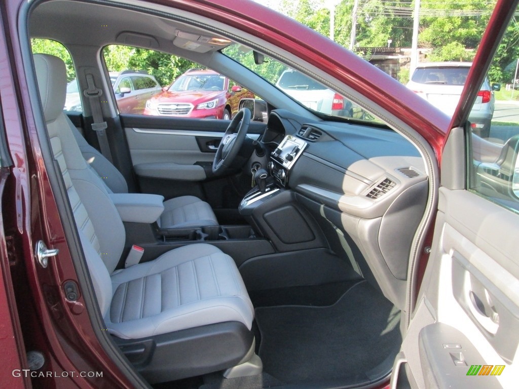 2017 CR-V LX - Basque Red Pearl II / Gray photo #18