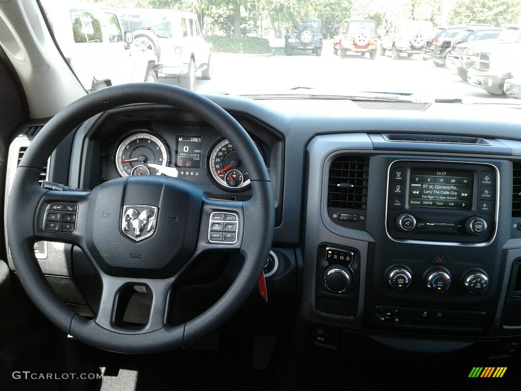 2018 1500 Express Quad Cab - Blue Streak Pearl / Black/Diesel Gray photo #13