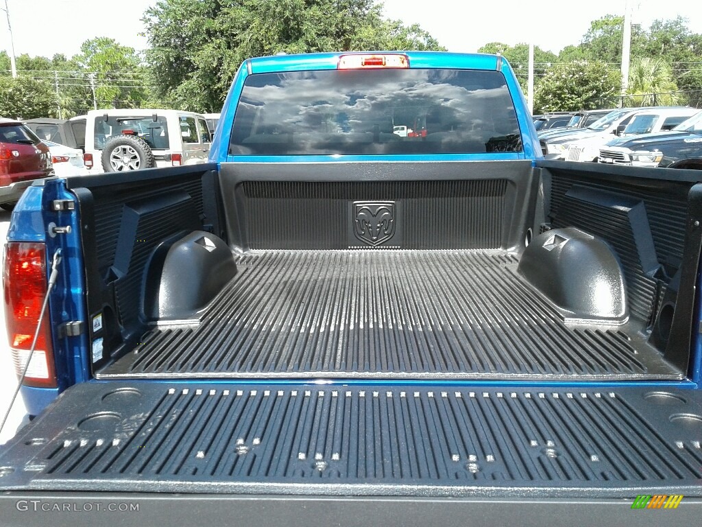 2018 1500 Express Quad Cab - Blue Streak Pearl / Black/Diesel Gray photo #19