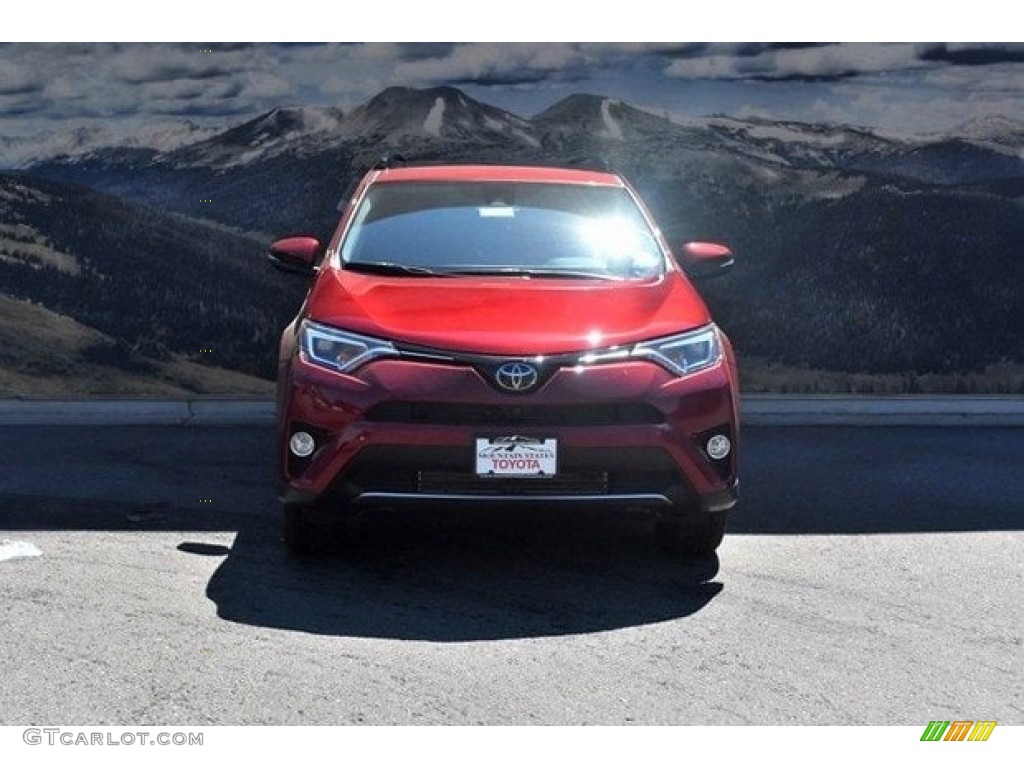 2018 RAV4 Limited AWD - Ruby Flare Pearl / Black photo #2