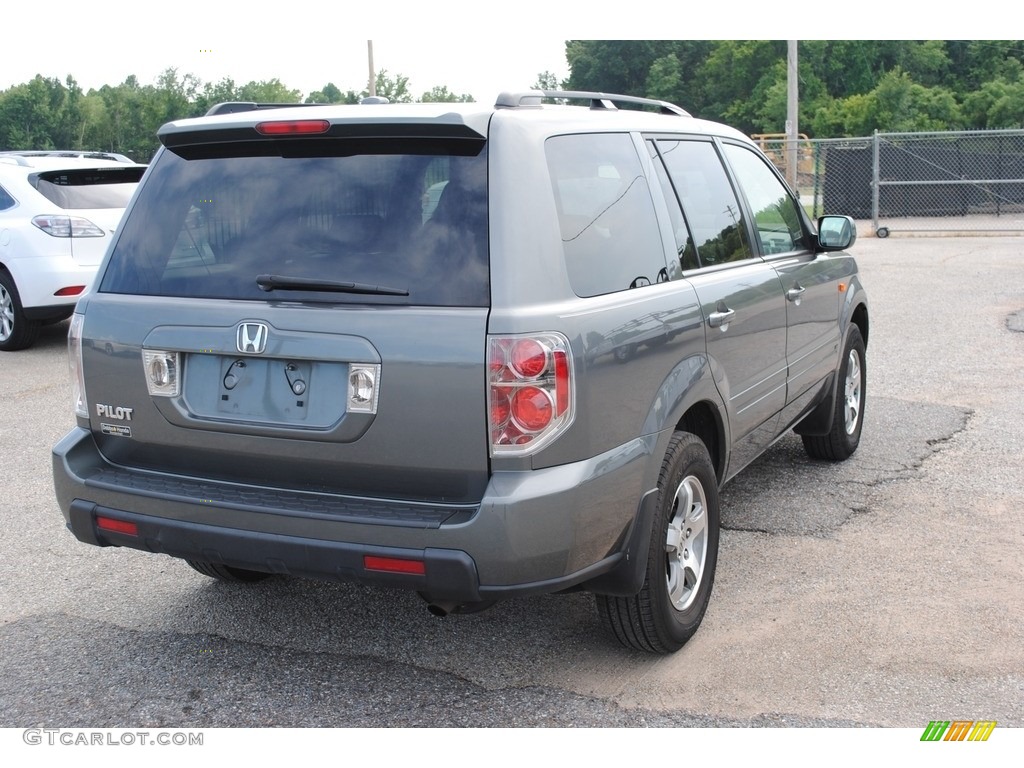 2007 Pilot EX-L - Nimbus Gray Metallic / Gray photo #5