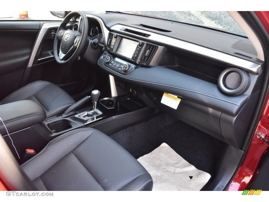 2018 RAV4 Limited AWD - Ruby Flare Pearl / Black photo #11