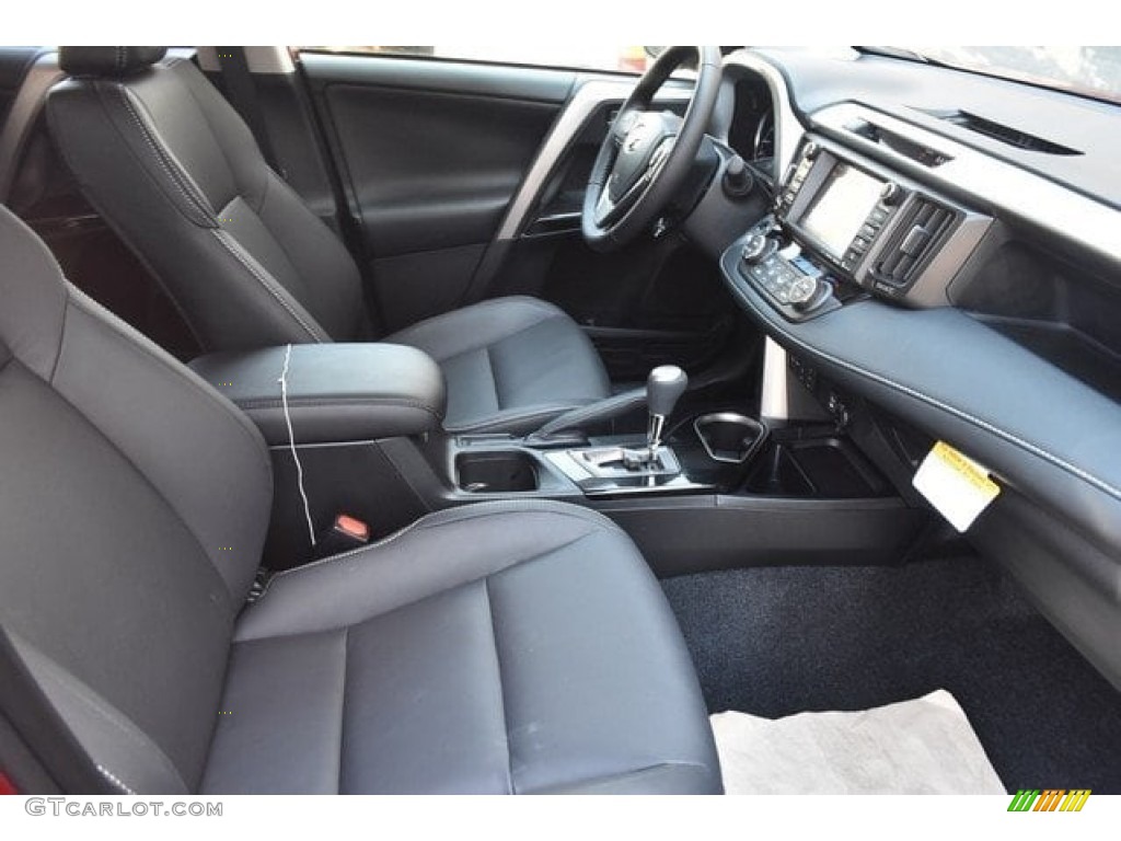 2018 RAV4 Limited AWD - Ruby Flare Pearl / Black photo #12