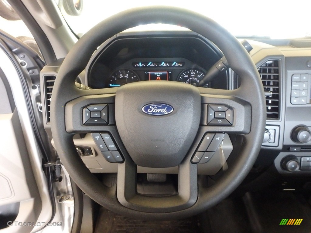 2018 F150 XL SuperCab 4x4 - Ingot Silver / Earth Gray photo #13