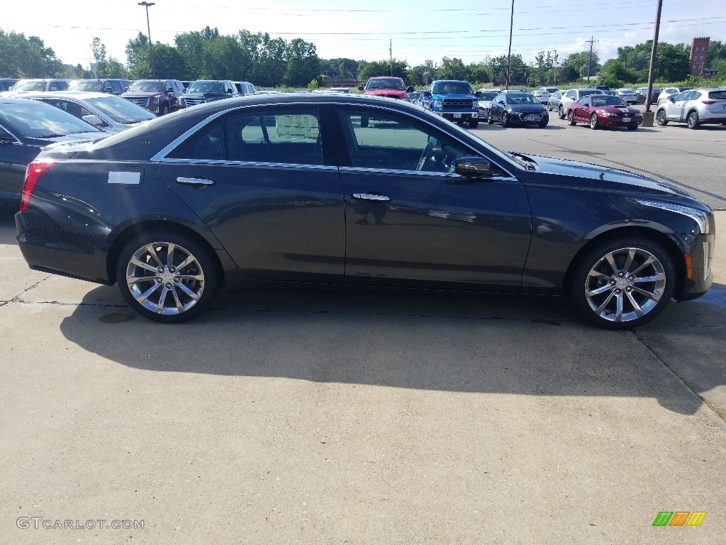 2018 CTS Luxury AWD - Phantom Gray Metallic / Jet Black/Jet Black Accents photo #2