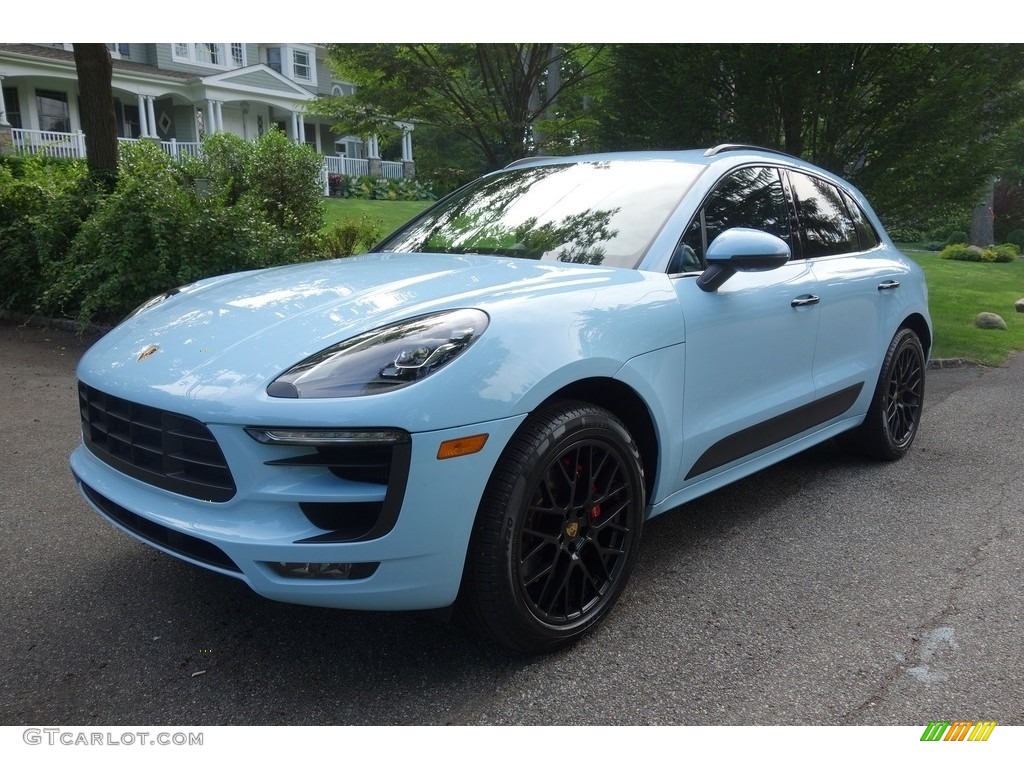 2018 Macan GTS - Paint to Sample Gulf Blue / Black photo #1