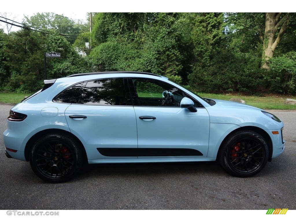 Paint to Sample Gulf Blue 2018 Porsche Macan GTS Exterior Photo #128309509