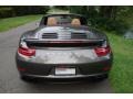2015 Agate Grey Metallic Porsche 911 Turbo S Cabriolet  photo #5