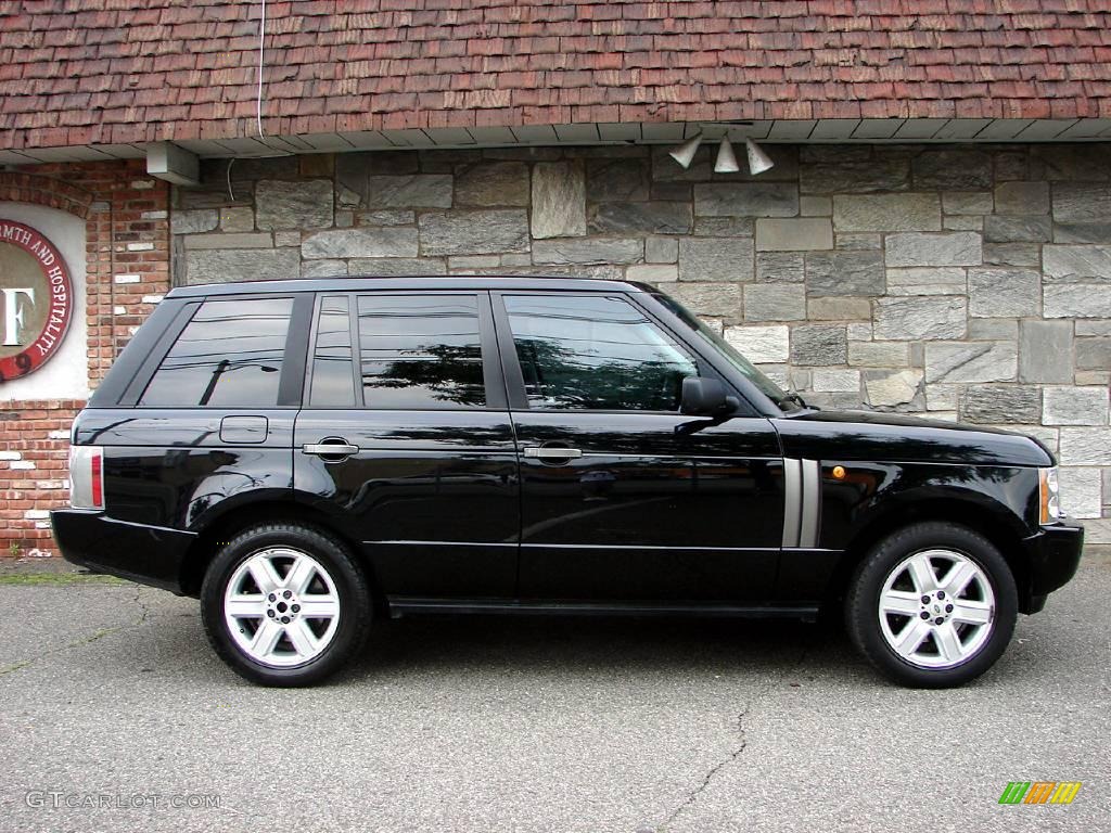 2004 Range Rover HSE - Java Black / Jet Black photo #3