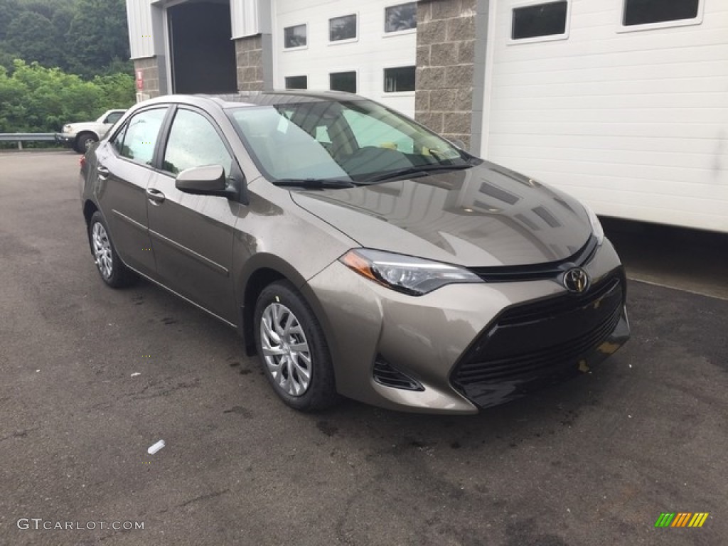 Falcon Gray metallic 2019 Toyota Corolla LE Exterior Photo #128311122
