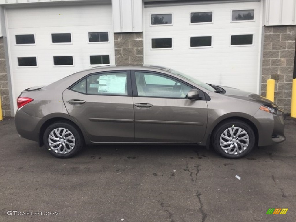 Falcon Gray metallic 2019 Toyota Corolla LE Exterior Photo #128311138