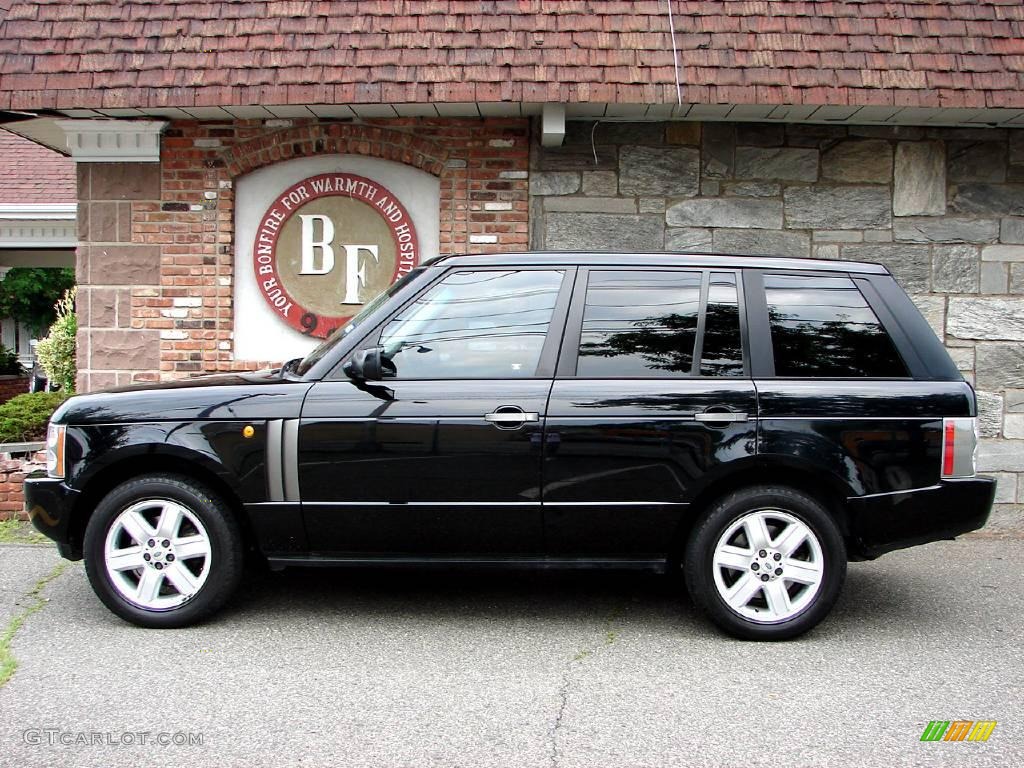 2004 Range Rover HSE - Java Black / Jet Black photo #6