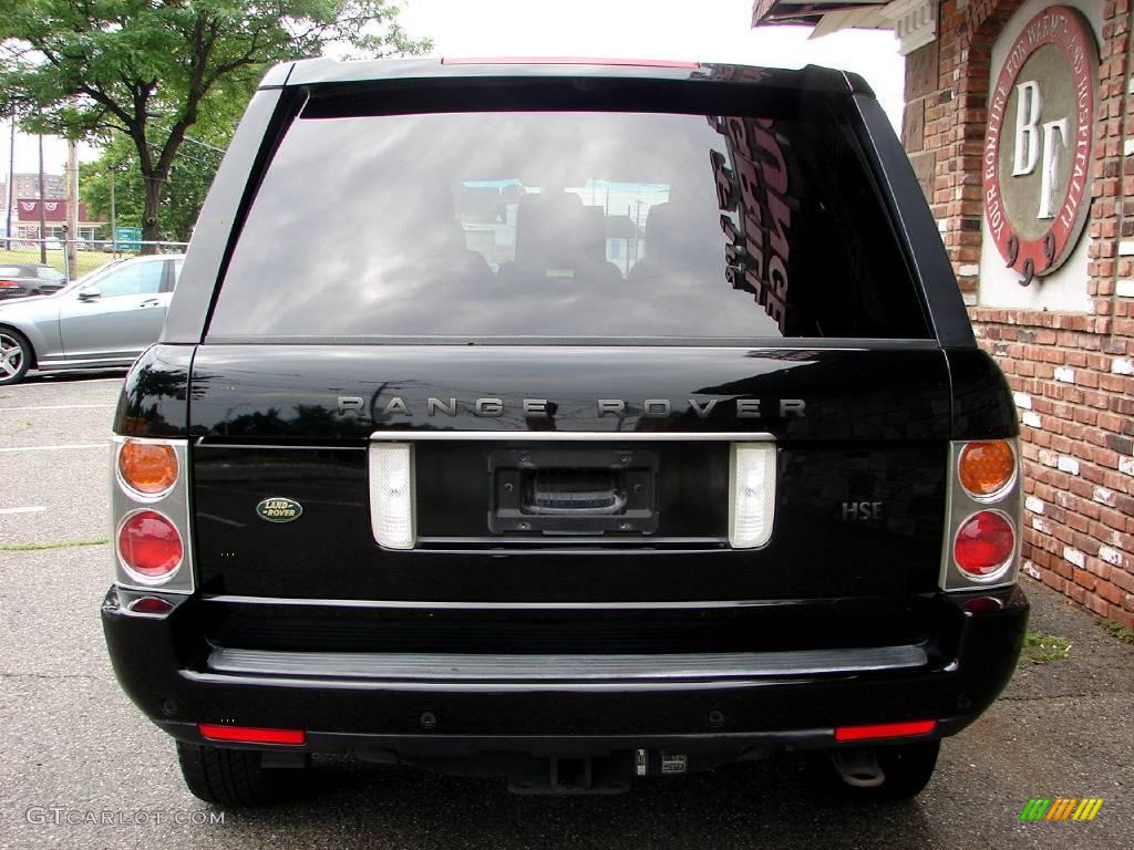 2004 Range Rover HSE - Java Black / Jet Black photo #7