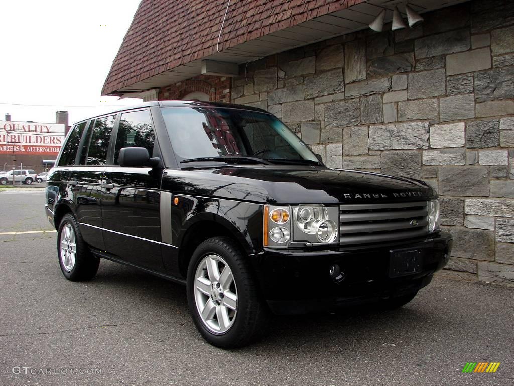 2004 Range Rover HSE - Java Black / Jet Black photo #10