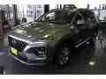 2019 Machine Gray Hyundai Santa Fe SEL Plus  photo #3