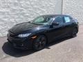 Crystal Black Pearl - Civic EX-L Navi Hatchback Photo No. 8