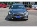 2015 Graphite Shadow Infiniti Q50 3.7  photo #2