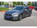 Graphite Shadow 2015 Infiniti Q50 3.7 Exterior