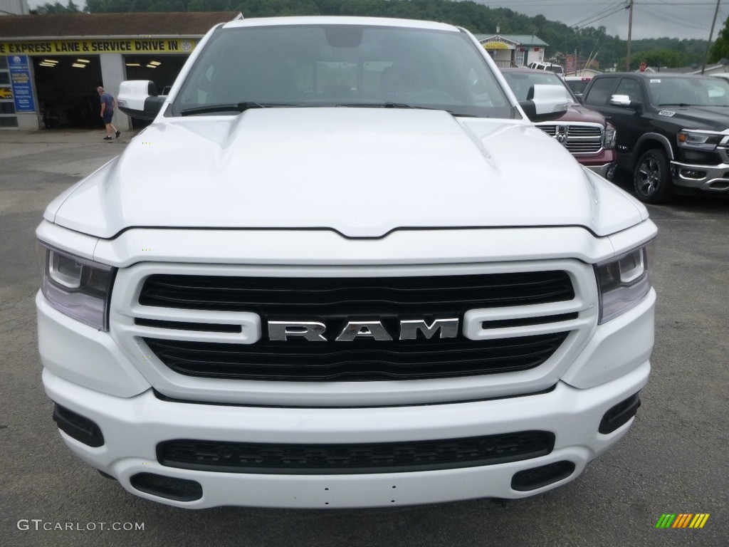 2019 1500 Big Horn Crew Cab 4x4 - Bright White / Black/Diesel Gray photo #8