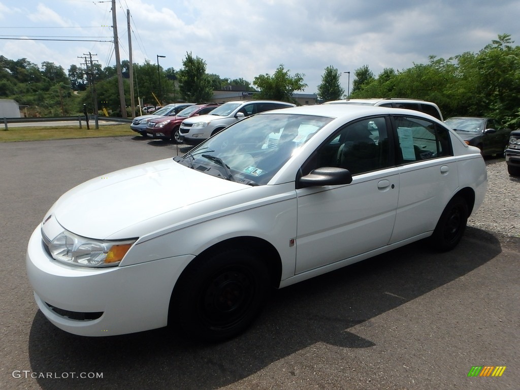 2004 ION 2 Sedan - Polar White / Grey photo #1