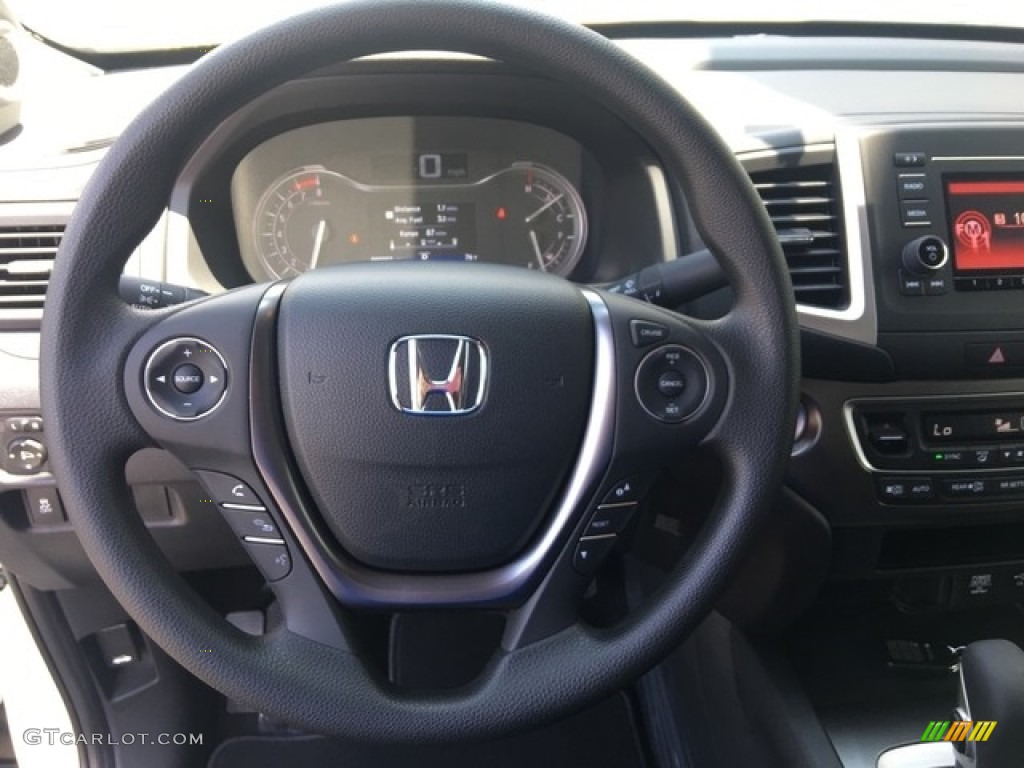 2019 Ridgeline Sport AWD - White Diamond Pearl / Black photo #17