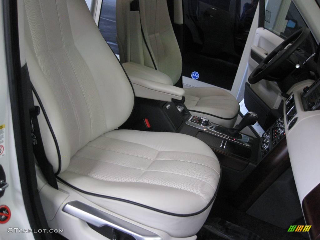 2007 Range Rover HSE - Chawton White / Ivory/Black photo #23