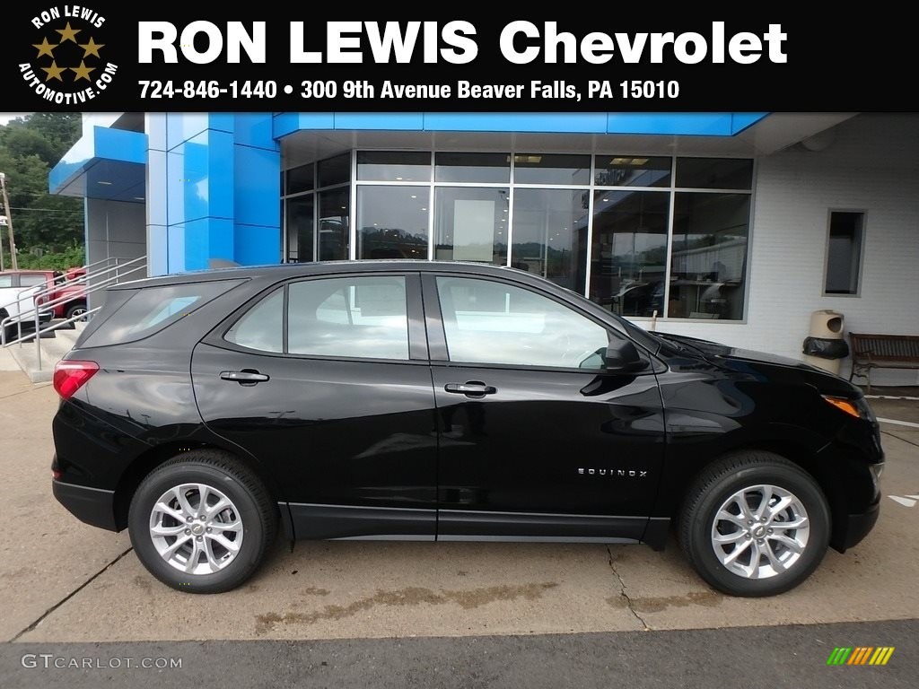 2019 Equinox LS AWD - Mosaic Black Metallic / Medium Ash Gray photo #1