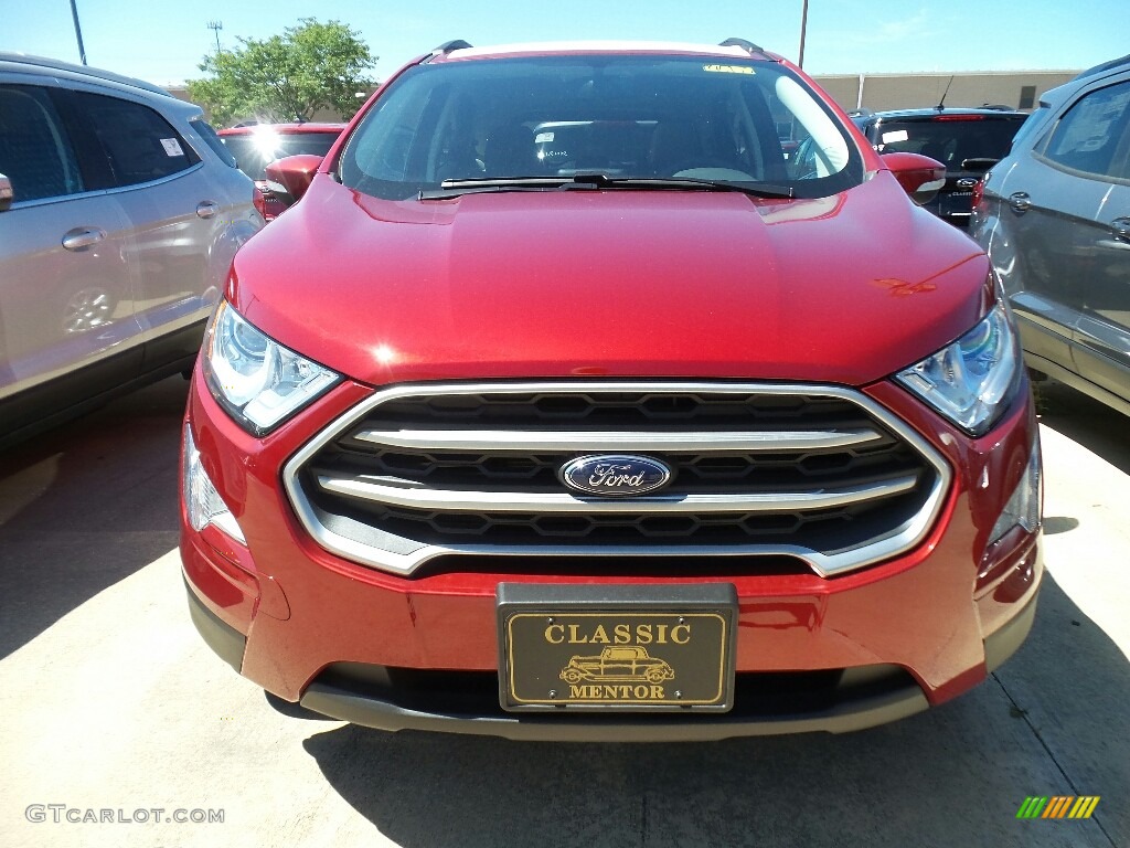 2018 EcoSport SE 4WD - Ruby Red / Ebony Black photo #2