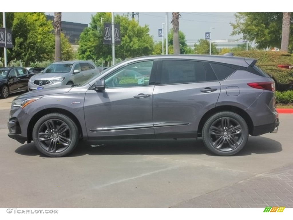 Modern Steel Metallic 2019 Acura RDX A-Spec AWD Exterior Photo #128322475