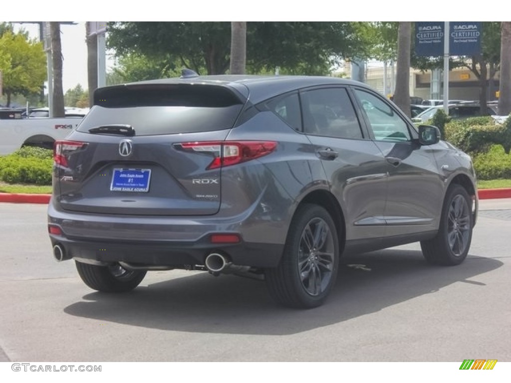 2019 RDX A-Spec AWD - Modern Steel Metallic / Red photo #7