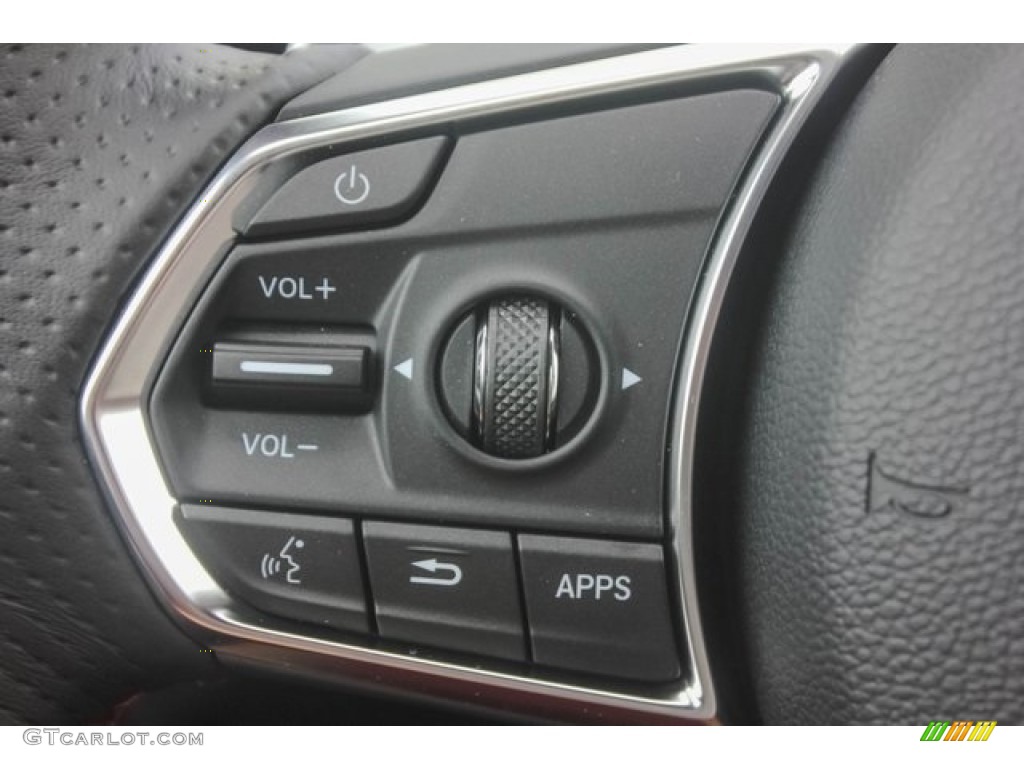 2019 Acura RDX A-Spec AWD Red Steering Wheel Photo #128322880