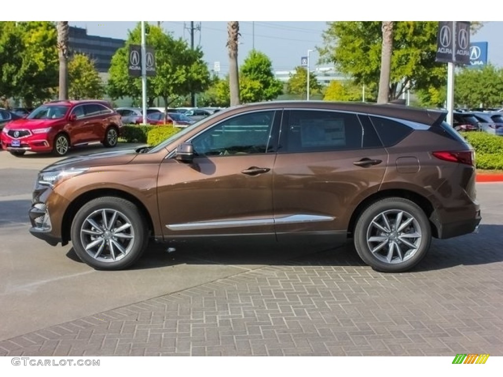 Canyon Bronze Metallic 2019 Acura RDX Technology Exterior Photo #128323555