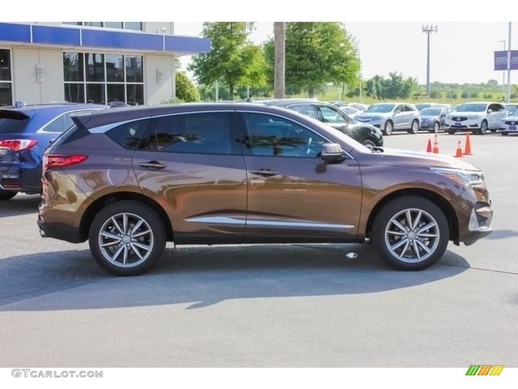 Canyon Bronze Metallic 2019 Acura RDX Technology Exterior Photo #128323618