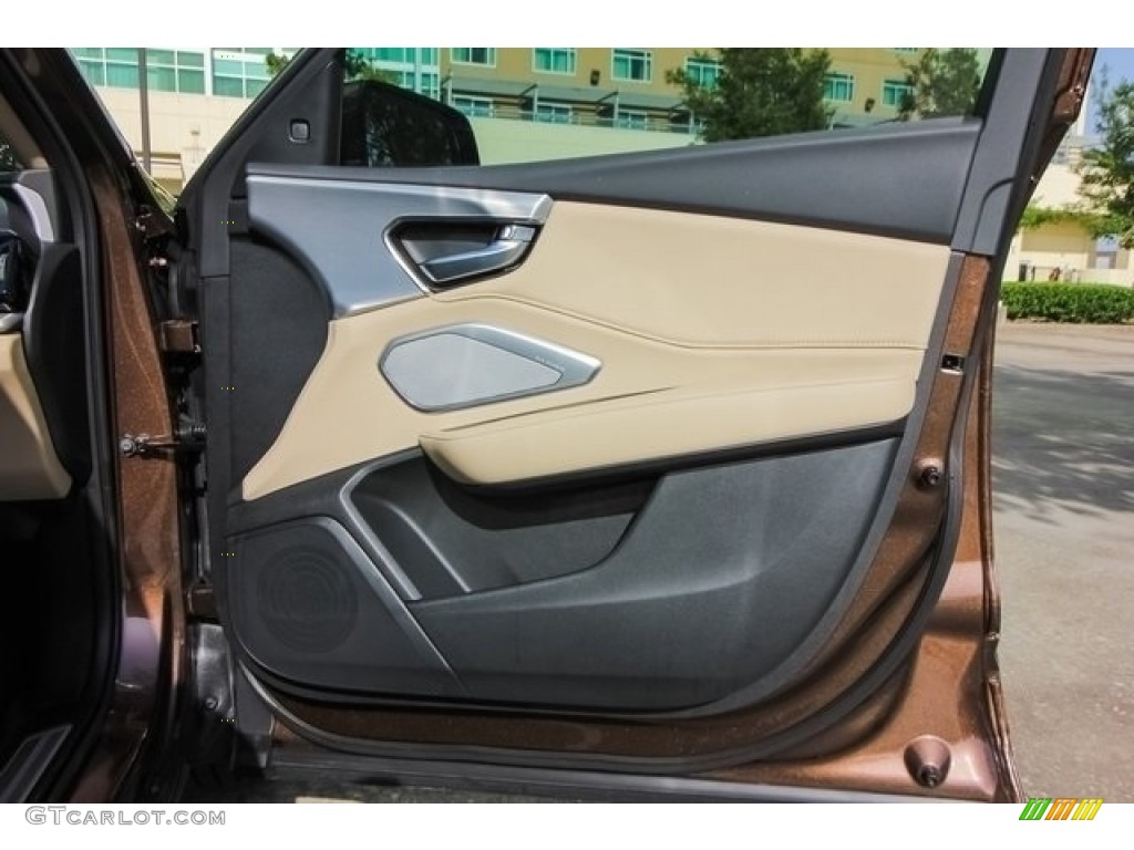 2019 Acura RDX Technology Parchment Door Panel Photo #128323843