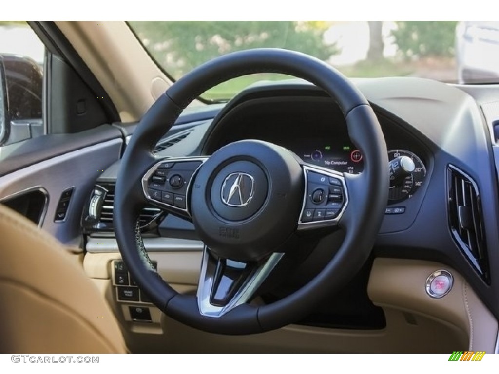 2019 Acura RDX Technology Parchment Steering Wheel Photo #128323903