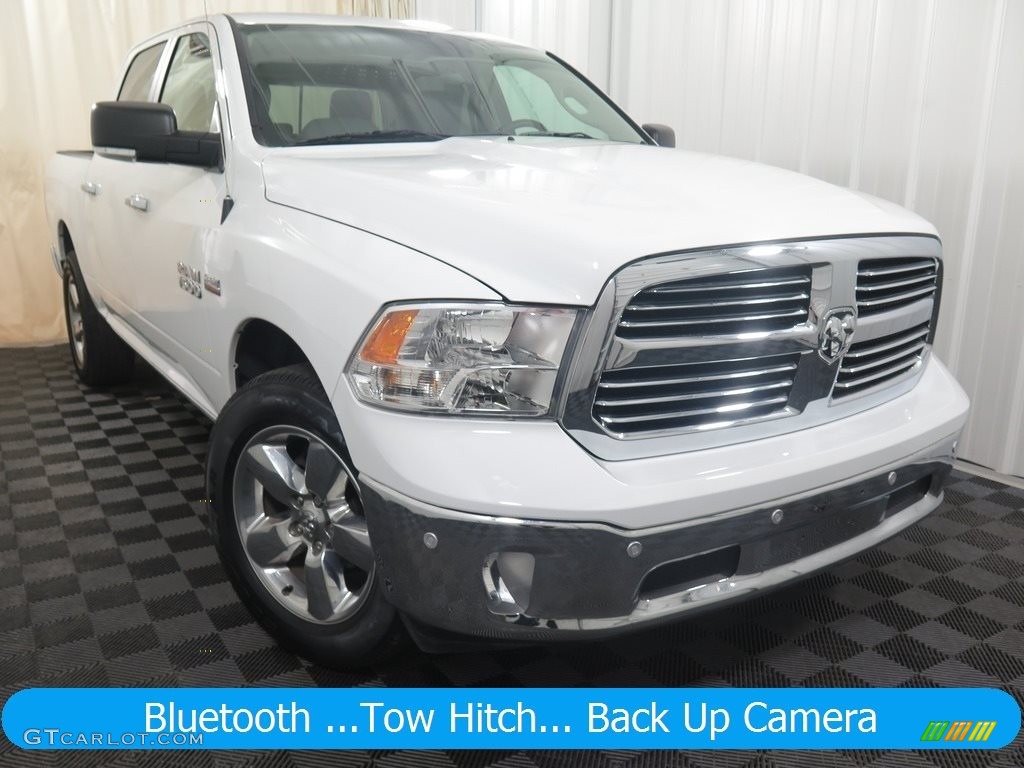 2016 1500 Big Horn Crew Cab 4x4 - Bright White / Black/Diesel Gray photo #1