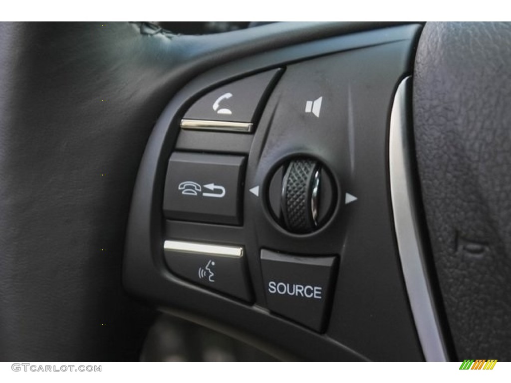 2019 Acura TLX A-Spec Sedan Red Steering Wheel Photo #128326204