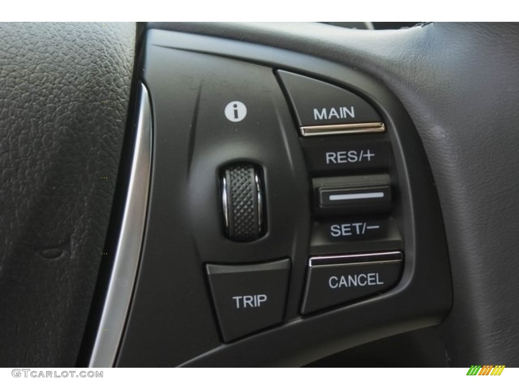2019 Acura TLX A-Spec Sedan Red Steering Wheel Photo #128326231